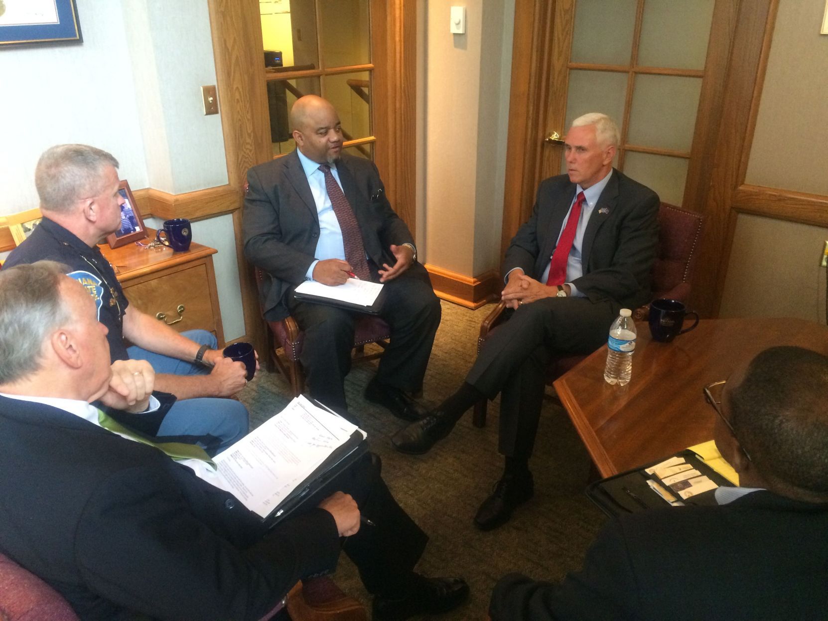 Pence meeting